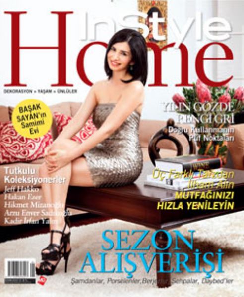 Evinin kapılarını Instyle Home’a açtı