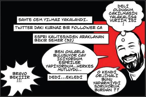 Cem Yılmaz'dan çok özel karikatürler