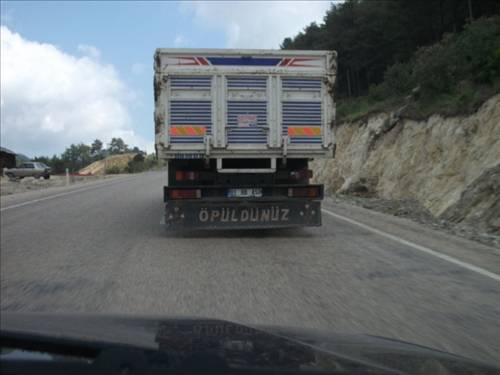 Kamyon yazıları tarih oluyor