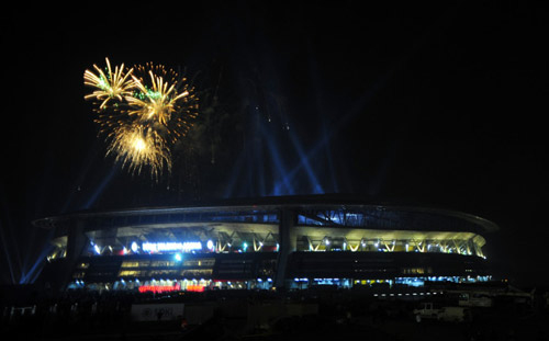 Muhteşem Arena'ya muhteşem açılış