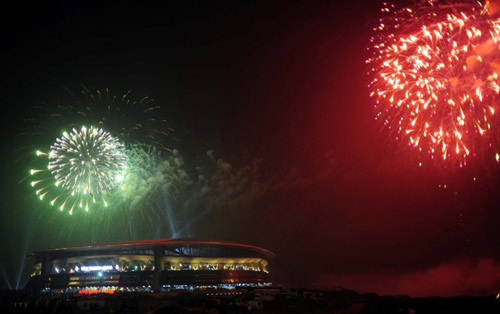 Muhteşem Arena'ya muhteşem açılış