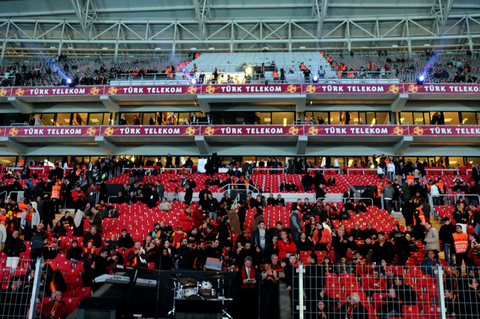 Muhteşem Arena'ya muhteşem açılış