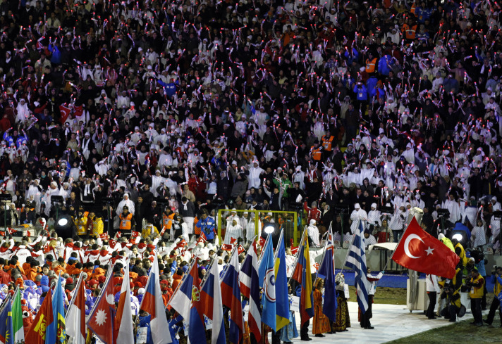 Erzurum'da şölen zamanı