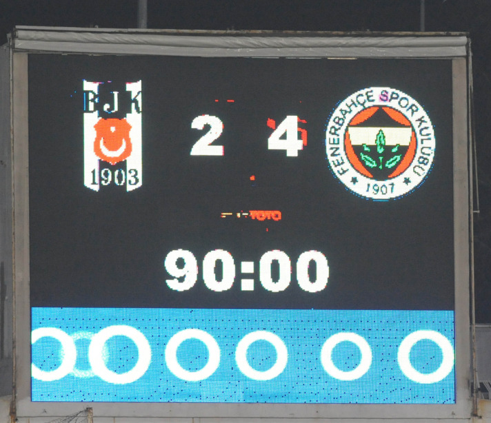 Beşiktaş 2 - 4 Fenerbahçe 