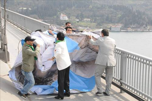 Köprüde Tatlıses gerginliği