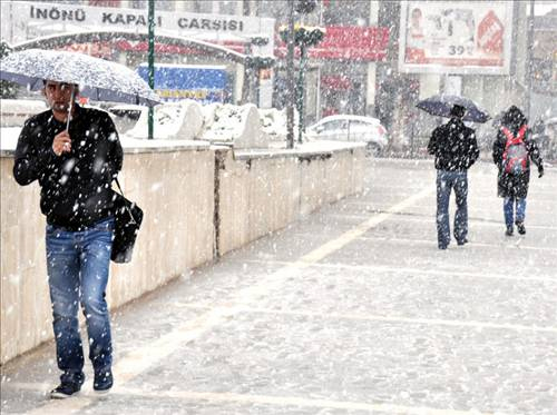 Türkiye'den kar manzaraları