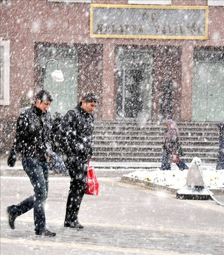 Türkiye'den kar manzaraları