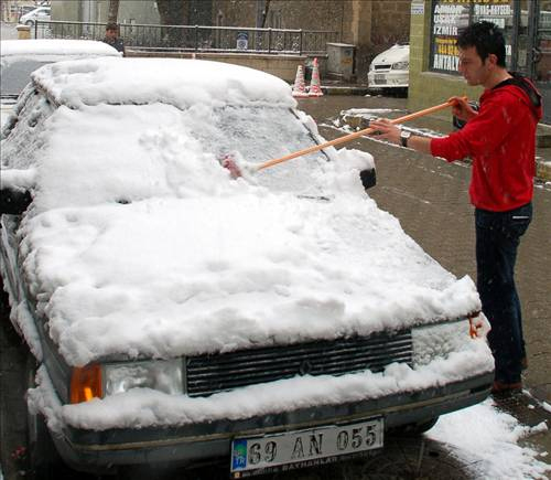 Türkiye'den kar manzaraları