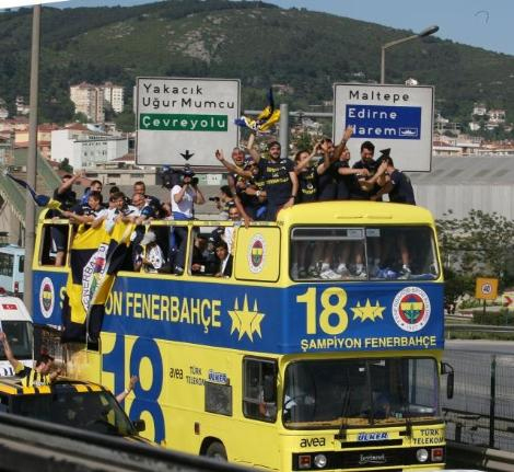 Fenerbahçe'nin şampiyonluk turu