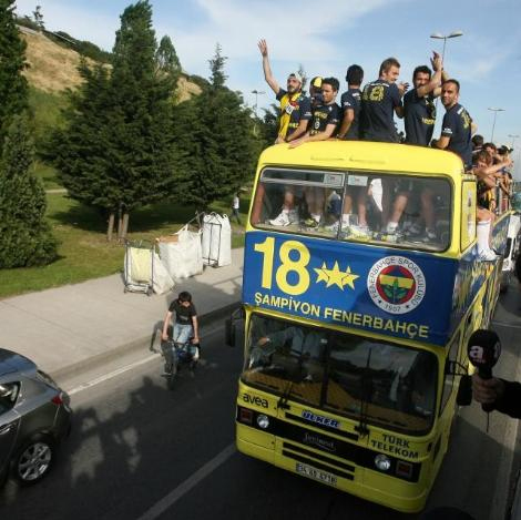 Fenerbahçe'nin şampiyonluk turu