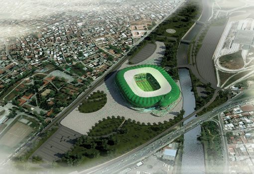 Timsah Arena'nın temeli atıldı