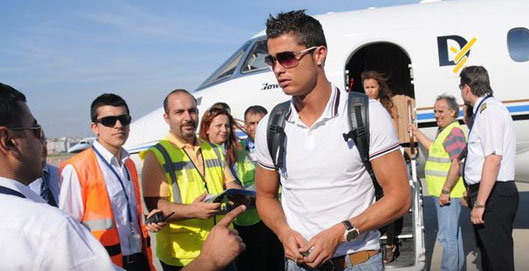 Cristiano Ronaldo İstanbul'a geldi