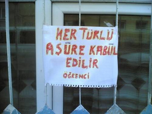 Öğrenci evlerinden manzaralar