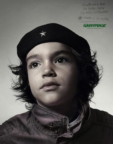 Greenpeace'den çarpıcı reklamlar