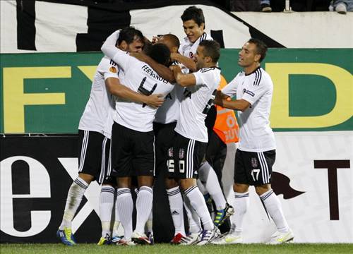 Beşiktaş-Tel Aviv maçından kareler