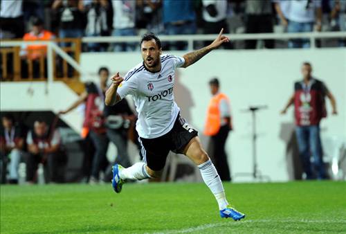 Beşiktaş-Tel Aviv maçından kareler