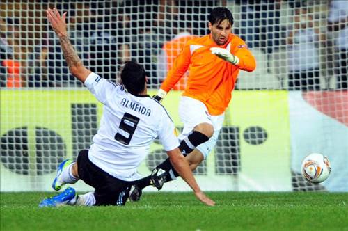 Beşiktaş-Tel Aviv maçından kareler