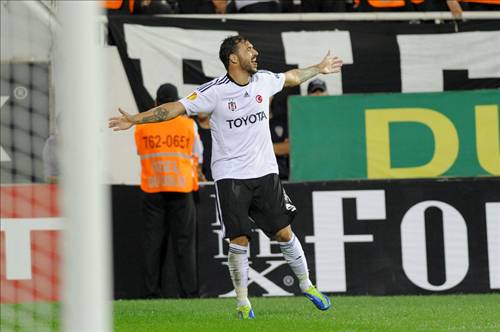 Beşiktaş-Tel Aviv maçından kareler