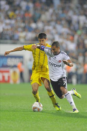 Beşiktaş-Tel Aviv maçından kareler