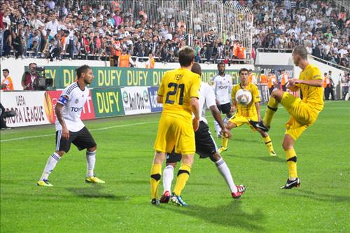 Beşiktaş-Tel Aviv maçından kareler