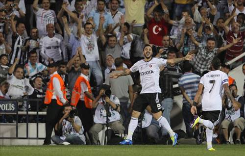 Beşiktaş-Tel Aviv maçından kareler