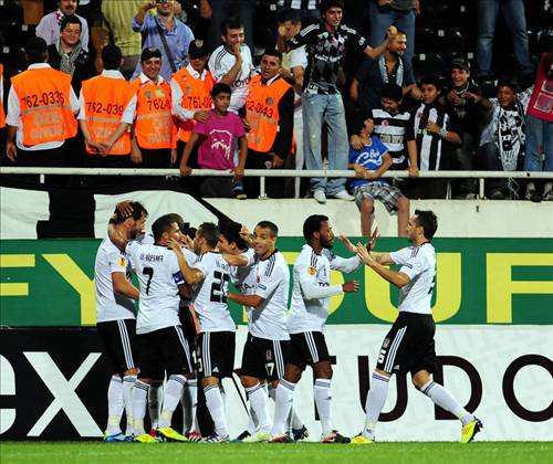 Beşiktaş-Tel Aviv maçından kareler