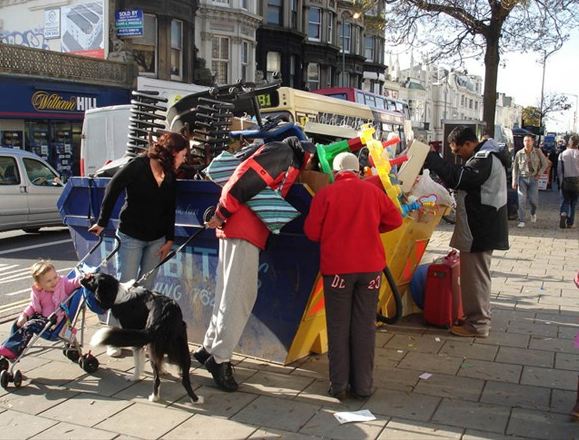 Çöpten beslenen insanlar