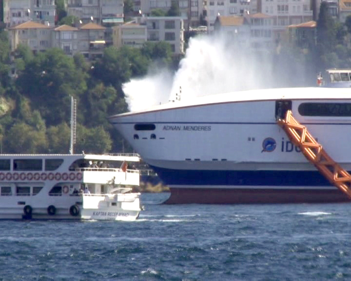 İstanbul Boğazı'nda tatbikat