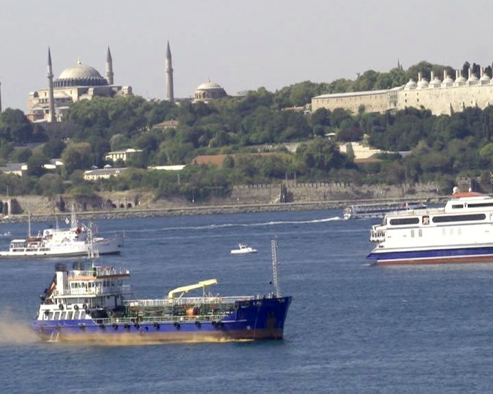 İstanbul Boğazı'nda tatbikat