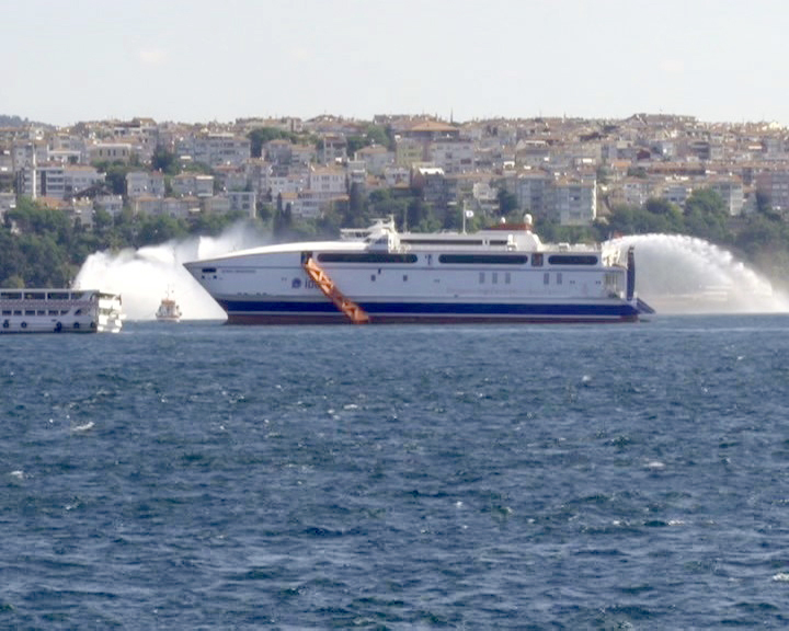 İstanbul Boğazı'nda tatbikat