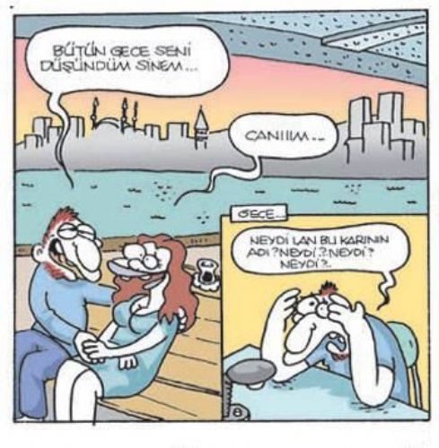 İlginç karikatürler