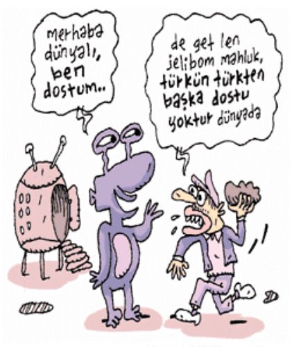 İlginç karikatürler