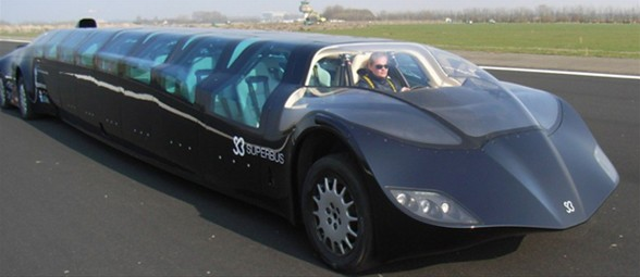 Lamborghini görünümlü otobüs