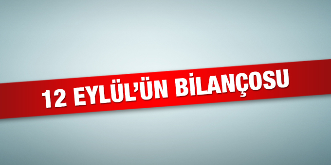 12 Eylül darbesi ve acı bilançosu