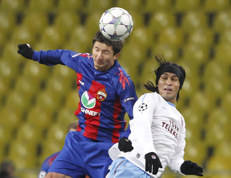 CSKA Moskova-Trabzonspor 