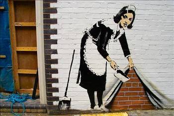 Sokağın gizemli sanatçısı Banksy