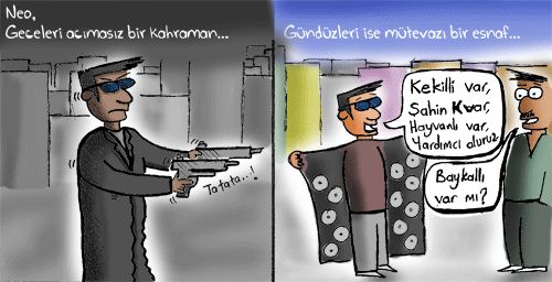 Dikkat çeken karikatürler