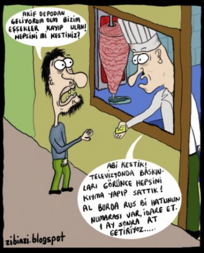 Dikkat çeken karikatürler