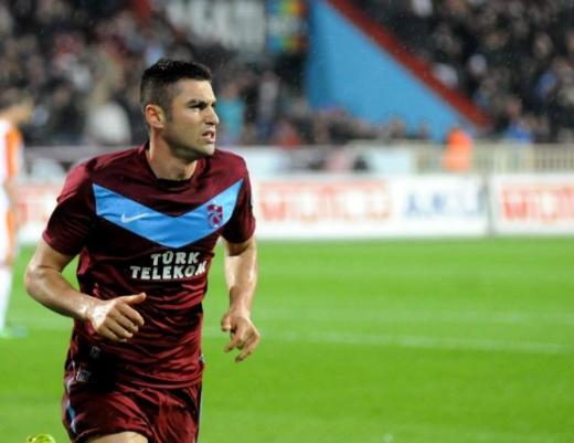 Trabzonspor-Kayserispor maçından kareler