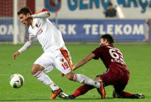 Trabzonspor-Kayserispor maçından kareler