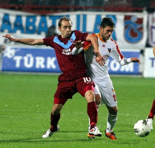 Trabzonspor-Kayserispor maçından kareler