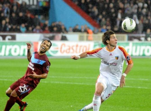 Trabzonspor-Kayserispor maçından kareler