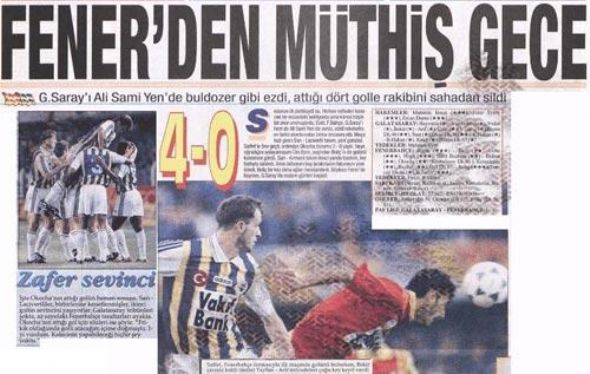 25 Yılın Unutulmaz Galatasaray-Fenerbahçe Derbileri 