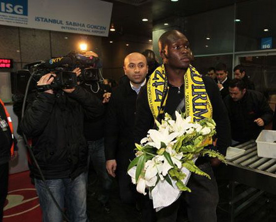 Moussa Sow İstanbul'da