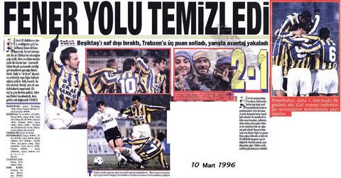 Fenerbahçe-Beşiktaş derbi tarihi