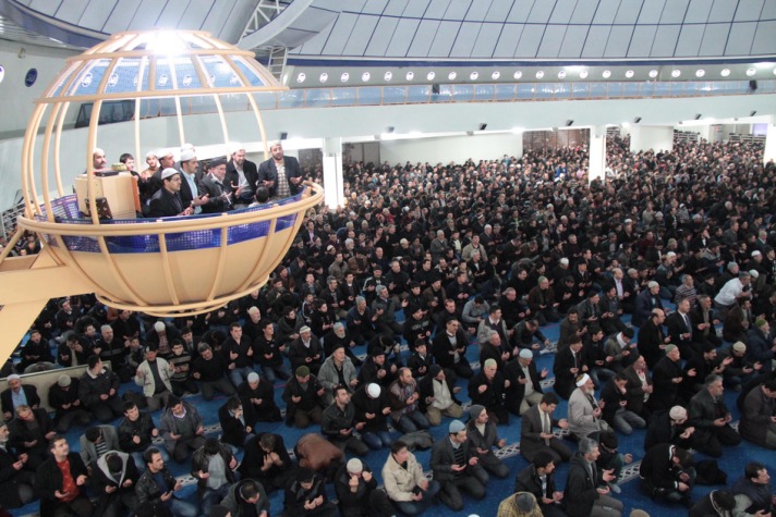 Mevlid Kandili'nde camiler doldu taştı