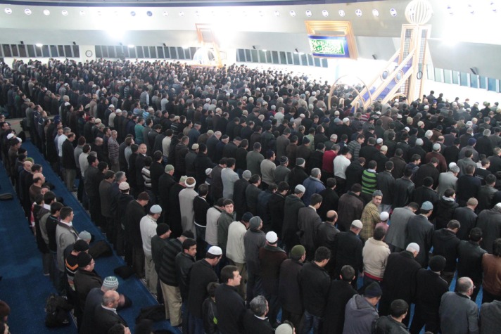 Mevlid Kandili'nde camiler doldu taştı