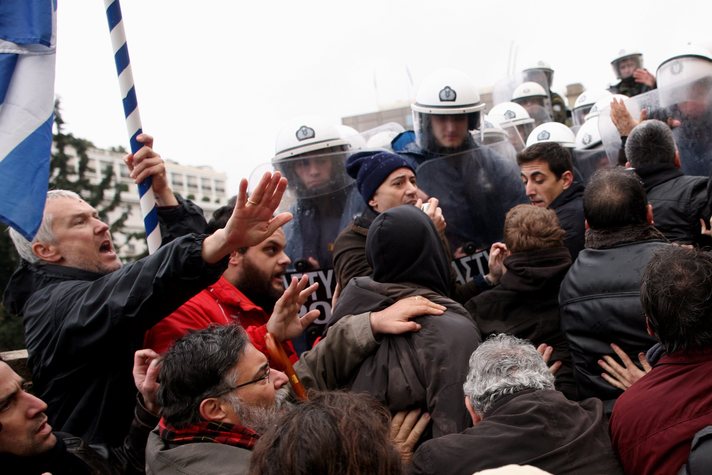 Yunanistan'da ekonomik kriz