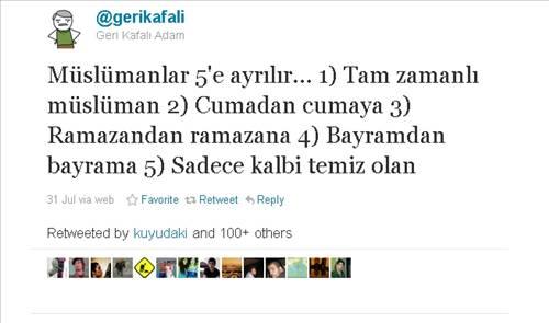 Twitter'da güldüren tweetler