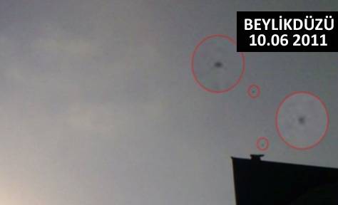 Türkiye'den UFO görüntüleri